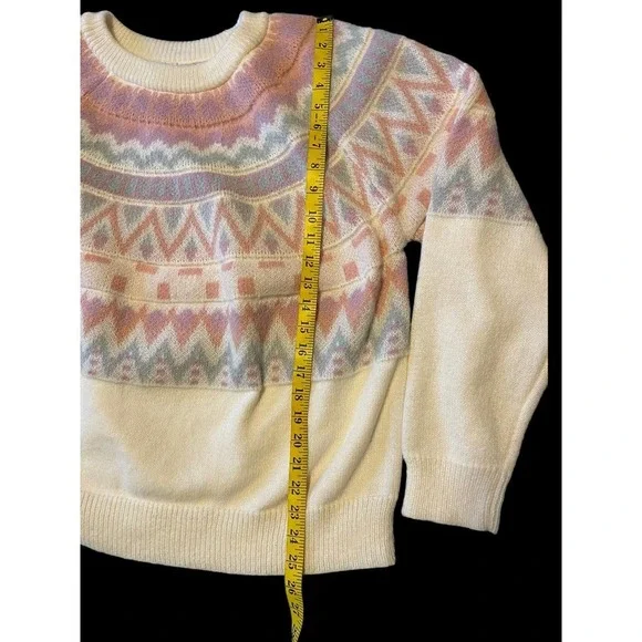 NWT Grace+Karma Love Yourself Knit Sweater Women's Cream 1X - Picture 5 of 11